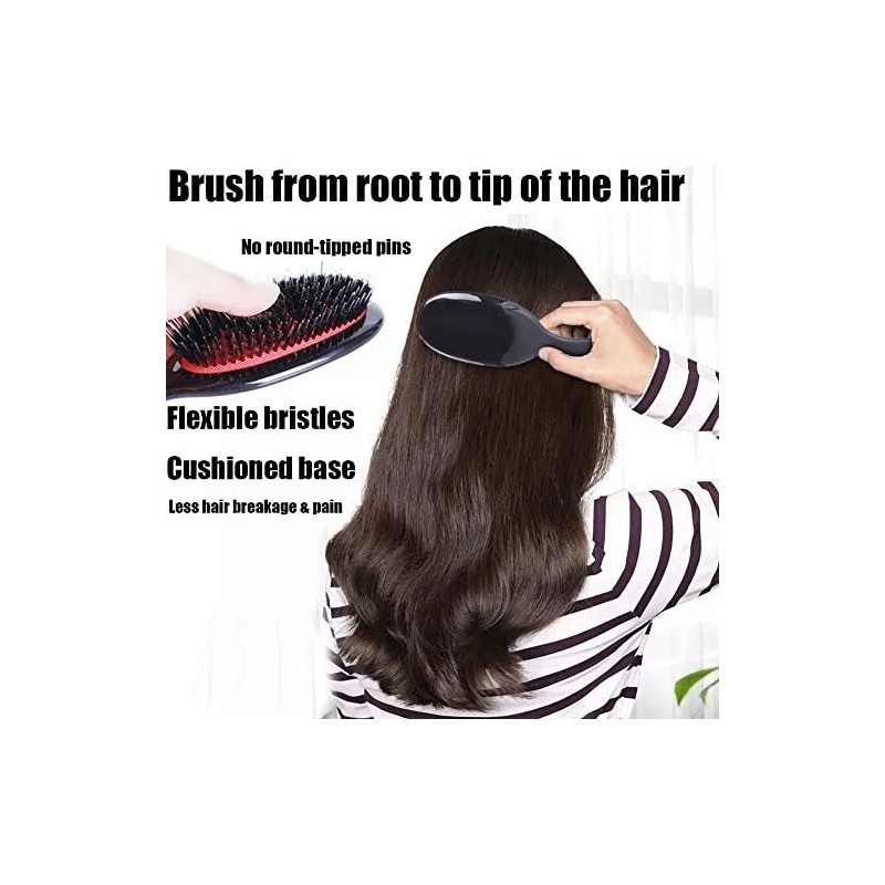Morsafe Cepillo Desenredante Pelo Rizado, Anti Frizz, Hombres Y