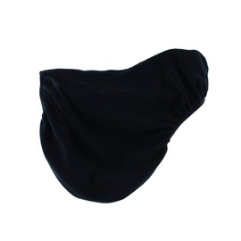 Rhinegold Fleece Saddle Cover-Black