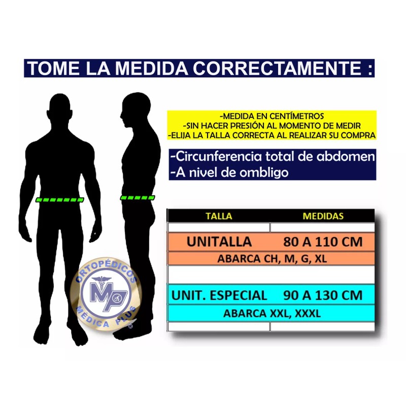 Ortopedicos Medica Plus 20cm Faja Para Colostomia Ileostomia + Funda