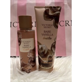 Victoria's Secret SET Victoria's Secret BARE VANILLA BRULEE Fragrance Lotion and Fragrance Mist