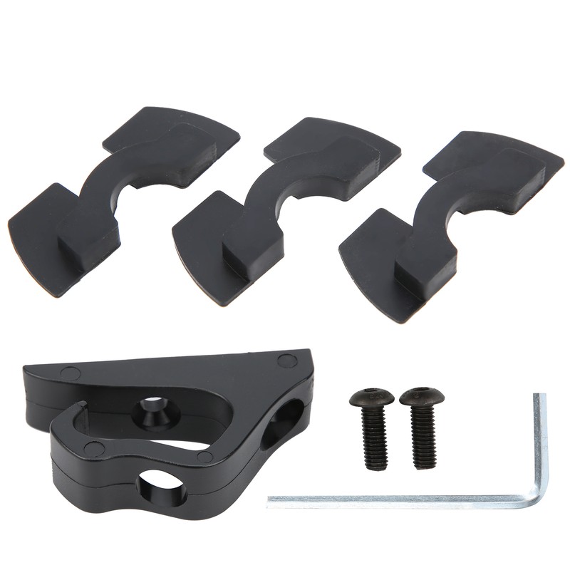 Universal Electric Scooter Damper Accessories Set with Hook ABS Rubber