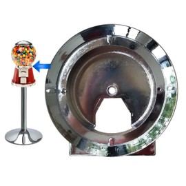 Gumball Machine Hopper - Replacement Part for Classic Gumball Vending Machine, Candy & Capsule Machine. Fits AckStar Titan Classic LYPC Rino Pro Line & Similar - Replacement Metal Hopper - New