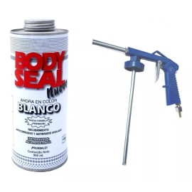 Body Seal Recubrimiento Body Seal  Blanco 900ml Bed Liner + Pistola