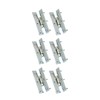 Renovators Supply Manufacturing H Cabinet Hinges 3.5 in. Chrome Finish