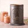 Irvin's Country Tinware Candle Warmer with Regular Star in Kettle