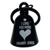 Custom I Love You More Motorcycle 'Evil Spirits' Biker Bell.