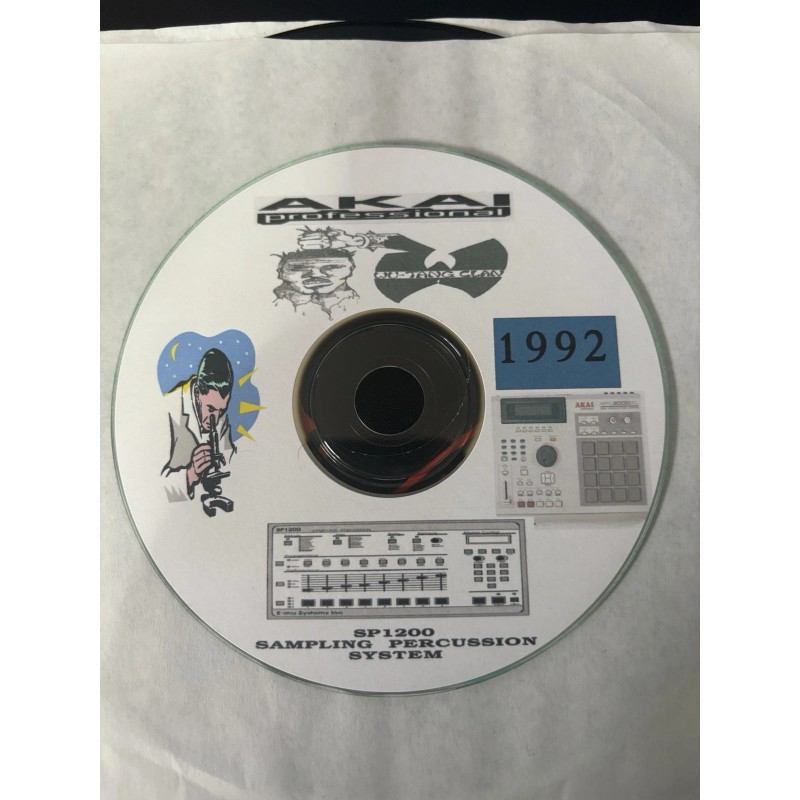 AKAI MPC 2000/ 2000XL “ Producer Soundpack “ CD Disk”