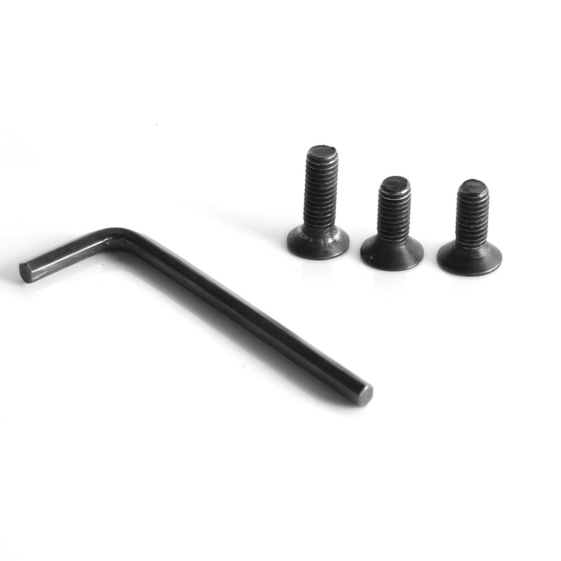 Emart Backdrop Stand Replacrment Parts, 3 PCS Black Flat Head
