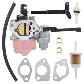 Aylux 17 853 05-S Carburetor with Fuel Filter Compatible with Kohler Command Pro CH395 Motor 9.5HP 277cc Engine Replace 1785305-S 17-853-05-S