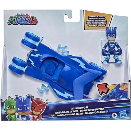 PJ Masks Catboy Deluxe Vehicle Preschool Toy, Cat-Car Toy with Spinning SuperCar