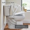 Gerber Round Front Toilet Seat with Cover, Soft Close, No