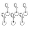 6 Pack Swivel Eye Bolt Snap Hooks for Pet Leash,