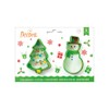 Decora 0255069 Set of 2 Christmas Tree and Snowman Cutters,