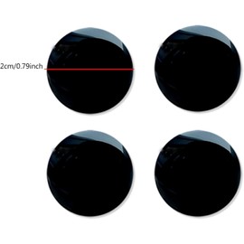 Car Door Lock Keyhole Cover Trim Sticker Universal Decal Protector Accessory - Key Socket Decoration, Black Back Door Interior Accessory