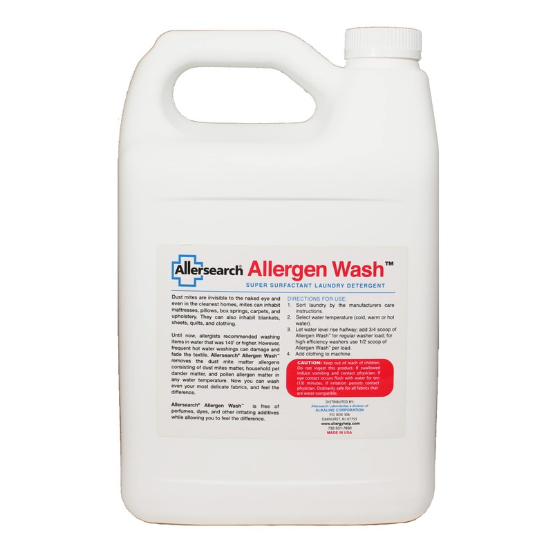 Allergen Wash Laundry Detergent 128 oz.