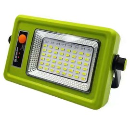 Portable Solar Lamp Lithium Battery Multifunctional Emergency Light for Outdoor Camping Green