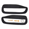 SEBLAFF 2Pcs Car door Insert Car Front Door Panel Insert