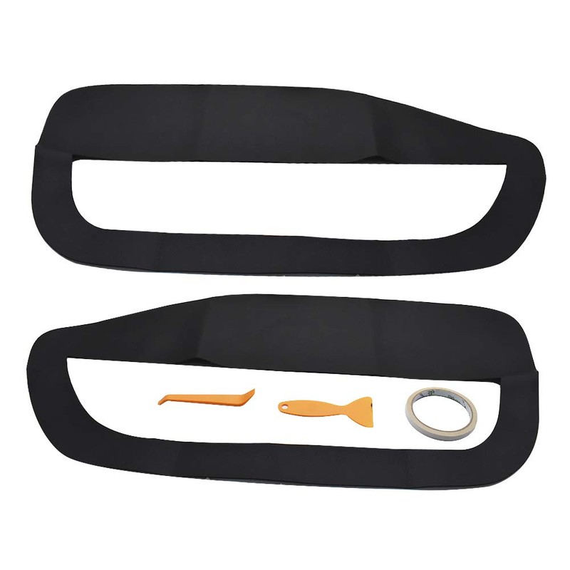 SEBLAFF 2Pcs Car door Insert Car Front Door Panel Insert