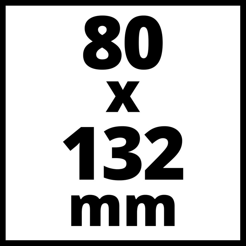 Original Einhell 12-Piece Sandpaper Set 132 x 80 mm (Orbital