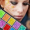Namolit Solid sequins large capacity Makeup palette stage makeup glitter