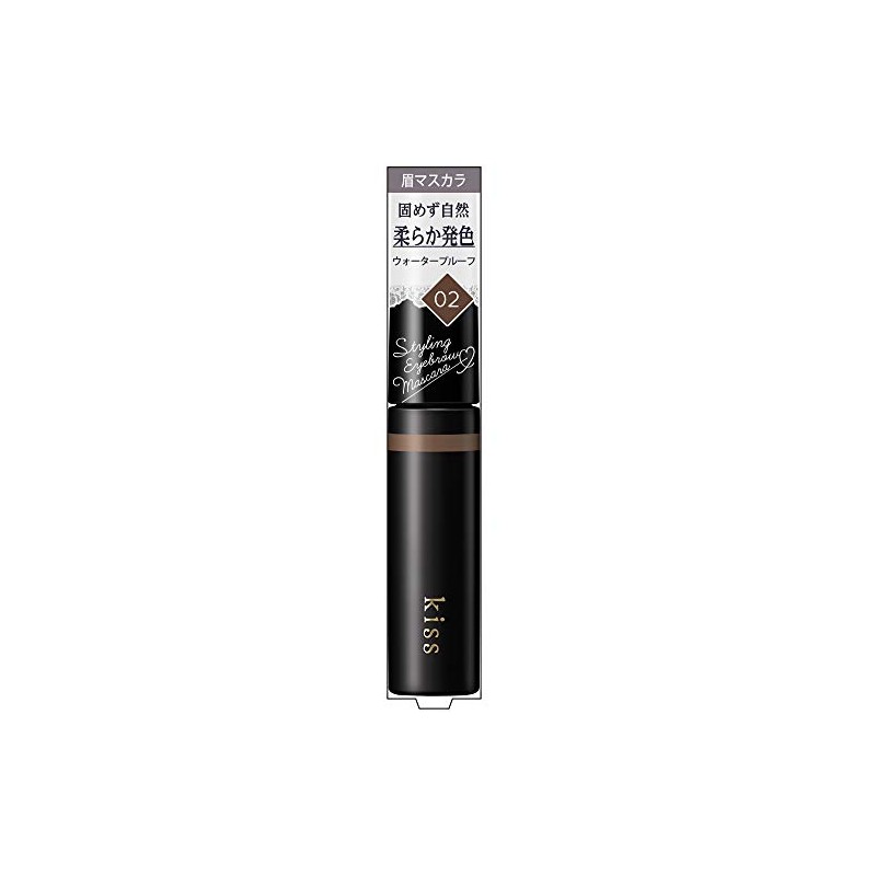 KiSS Styling Eyebrow Mascara 02 Medium Brown 6g