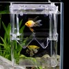 2 Pcs Acrylic Fish Breeding Box Double Layer, Aquarium Breeder