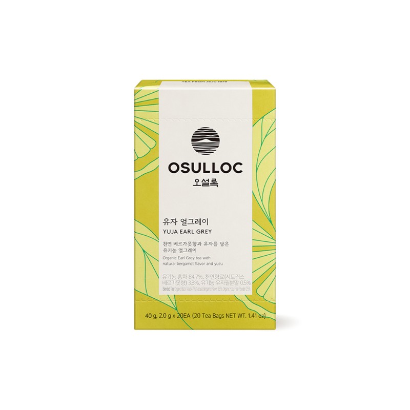 OSULLOC Yuja Earl Grey (20 count)