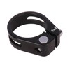 YANRUHFL Bike Bicycle Aluminum Alloy Seatpost Clamp, 34.9mm/31.8mm, for MTB,
