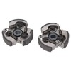 2 Pcs 3 Shoes Centrifugal Clutch Plate Improved Handling Metal