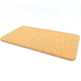 Cork Trivet (Rectangular) for Pan, Glass, Pot, Binding Supplies, 35 x 20 cm, 71036
