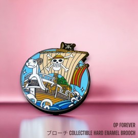 One Piece inspried pin Jolly roger pin enamel one piece pin anime pin (DAY)