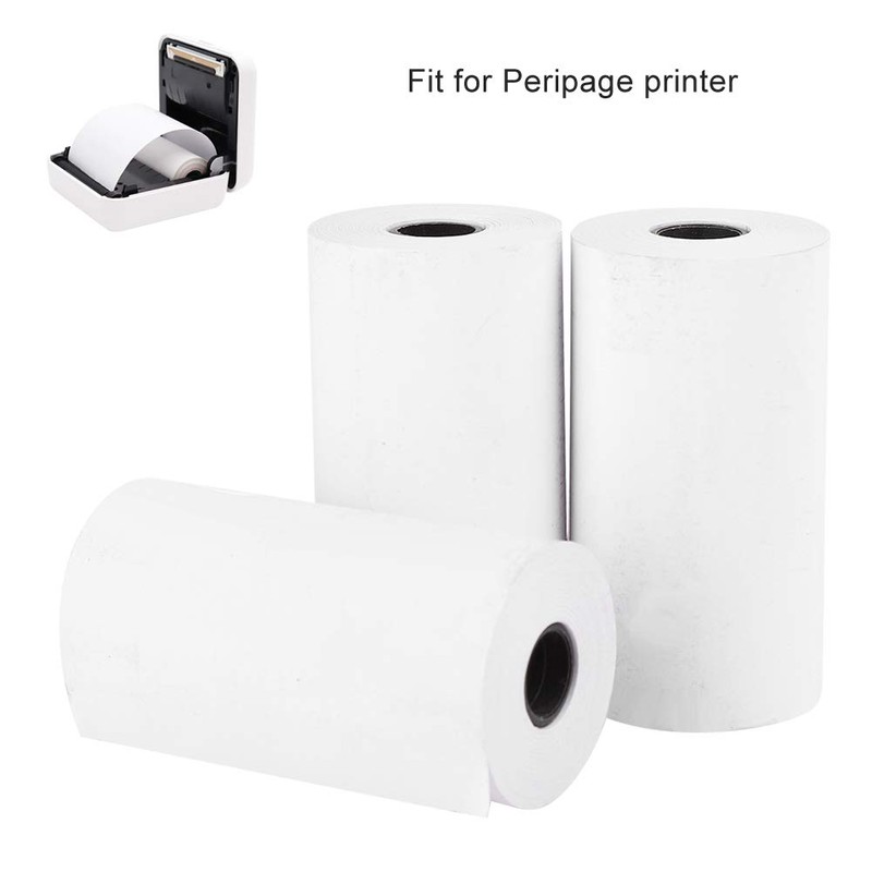Papel de Impresora de 3 Piezas, Rollos de Papel Térmico