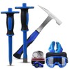 A peerless shovel 8 PCS Geology Rock Pick Equipment Kit,2