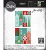Sizzix Thinlits Cutting Dies Set, 27 Pack Holiday Blocks by
