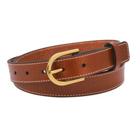 Fossil Women's Belt, Medium Brown