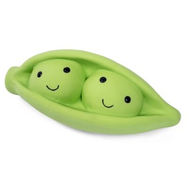 Petface Latex Pea Pod Soft Chew Dog Toy, Large