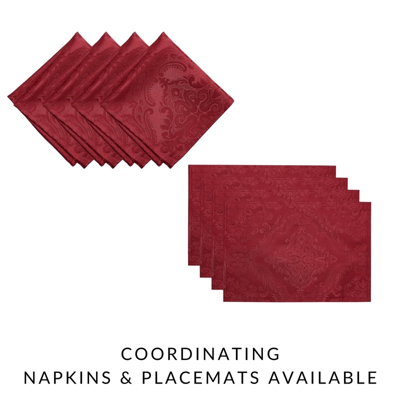 Elrene Home Fashions Caiden Elegance Damask Tablecloth, 60" x 84"