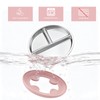 Bakpoco Stainless Steel Baby Plate with Suction, 9” Divided Toddler