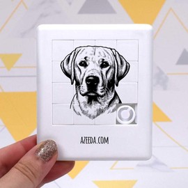 'Golden Labrador Dog' Sliding Puzzle (PZ00032679)