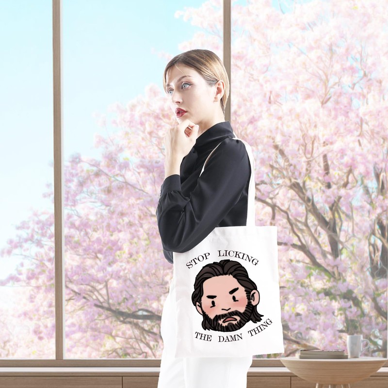 JTOUK RPG Video Game Gift BG3 Merch Stop Licking The