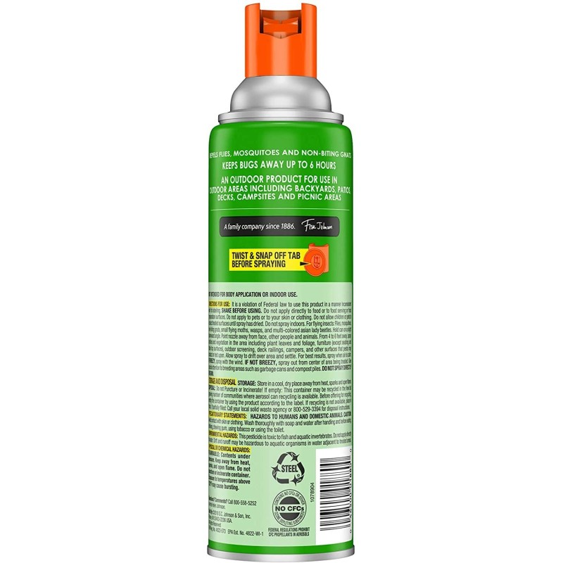 Off! Wooden OFF Backyard Pretreat Outdoor Fogger, 16 Ounces -
