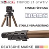 TronicXL 360° Tripod 21 Camera Tripod DSLR Aluminium 130 cm
