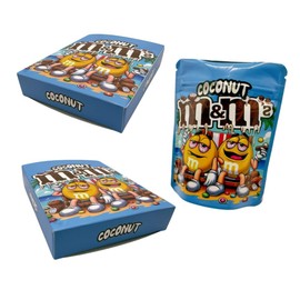 10 Bags and 10 Boxes, 1 Special Cartoon Pattern, Resealable Candy Bags, Gummies Bags, 5 x 4 Inch Storage Baggies, Treat Bags, Cookie Bag (red)