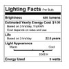 (12-Bulbs) EcoSmart 65-Watt Equivalent BR30 Dimmable LED Light Bulb, Daylight