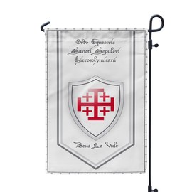Order of the Holy Sepulchre 12x19 Inches Double Sided Garden Flag (Order of the Holy Sepulchre)