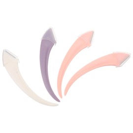 Beavorty Slim Design Brow Shavers 4pcs Facial Eyebrow Razor Kit Lightweight for Outdoor Use Non-slip Grip