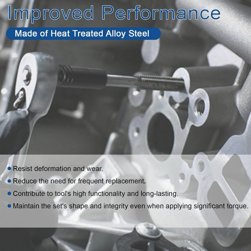 LIS 71670 Large Tap Socket Set For 5/8", 11/16", 3/4",