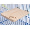 Litewoo Bird Wood Perch Platform Stand Shelf for Birds Budgie