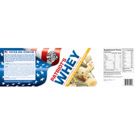 'Merica Labz Patriot's Whey, The Revolutionary's Protein, 25G Protein, 25 Servings (Mamaw's Banana Puddin')