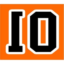 Dukes of Hazzard 01 Temporary Tattoo (Set of 10)